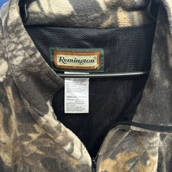 Remington‎ hardwoods HD Fleece Jacket Size 2XL excellent condition - Picture 2 of 16